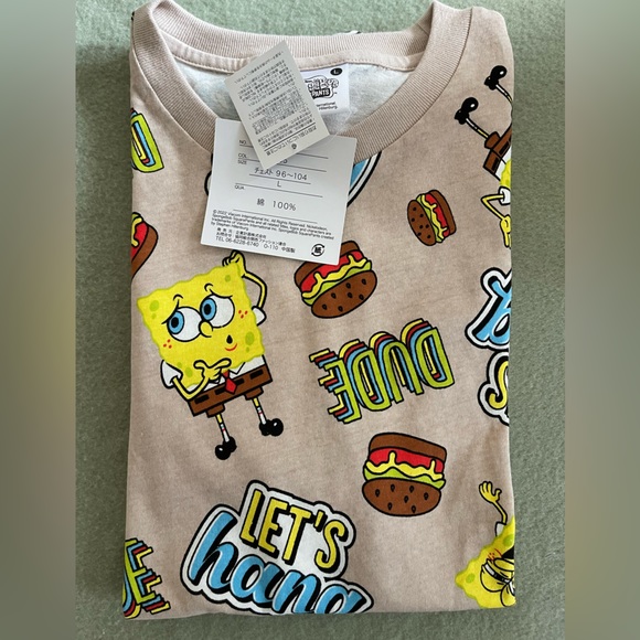 NWT Spongebob Shirt - Picture 2 of 2